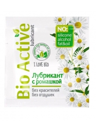 Пробник лубриканта на водной основе Bio Active - 3 гр. - Биоритм - купить с доставкой в Калининграде