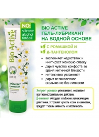 Лубрикант на водной основе Bio Active - 100 гр. - Биоритм - купить с доставкой в Калининграде