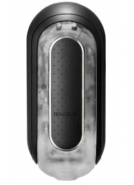 Черный мастурбатор Flip Zero с вибрацией - Tenga - в Калининграде купить с доставкой