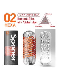 Мастурбатор SPINNER Hexa - Tenga - в Калининграде купить с доставкой