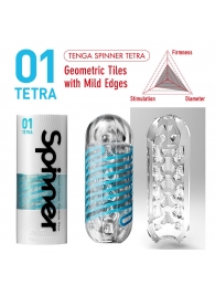 Мастурбатор SPINNER Tetra - Tenga - в Калининграде купить с доставкой