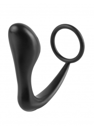 Эрекционное кольцо с анальной пробкой Ass-Gasm Cockring Plug - Pipedream - в Калининграде купить с доставкой