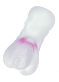 Прозрачный реалистичный мастурбатор Juicy Pussy Crystal Rose - ToyFa - в Калининграде купить с доставкой