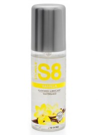 Лубрикант на водной основе Stimul8 Flavored Lube с ванильным ароматом - 125 мл. - Stimul8 - купить с доставкой в Калининграде