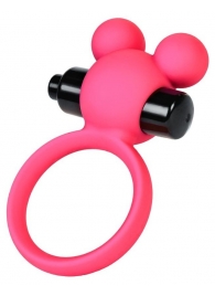 Розовое виброкольцо на пенис A-Toys - A-toys - в Калининграде купить с доставкой