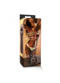 Коричневый мастурбатор-ротик Heather - Blush Novelties - в Калининграде купить с доставкой