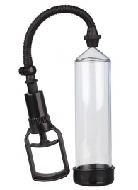 Прозрачная вакуумная помпа TRIGGER HANDLE PENIS PUMP - Dream Toys - в Калининграде купить с доставкой