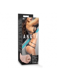 Телесный мастурбатор-ротик Angie - Blush Novelties - в Калининграде купить с доставкой