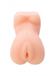 Телесный мастурбатор в виде женской фигурки - Toyfa Basic - в Калининграде купить с доставкой