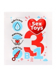 Гель-лубрикант на водной основе Sex Toys - 4 гр. - Биоритм - купить с доставкой в Калининграде