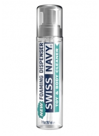 Очищающая пенка для игрушек и тела Swiss Navy Toy   Body Cleaner Foamer - 207 мл. - Swiss navy - купить с доставкой в Калининграде