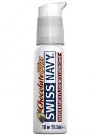 Лубрикант с ароматом шоколада Swiss Navy Chocolate Bliss Lube - 29,5 мл. - Swiss navy - купить с доставкой в Калининграде