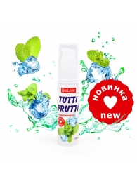 Гель-смазка Tutti-frutti со вкусом сладкой мяты - 30 гр. - Биоритм - купить с доставкой в Калининграде