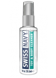Очищающая пенка для игрушек и тела Swiss Navy Toy   Body Cleaner Foamer - 29,5 мл. - Swiss navy - купить с доставкой в Калининграде