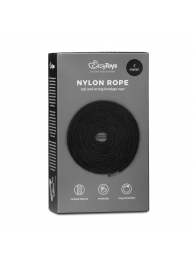 Черная веревка для бондажа Easytoys Bondage Rope - 5 м. - Easy toys - купить с доставкой в Калининграде