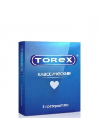 Гладкие презервативы Torex  Классические  - 3 шт. - Torex - купить с доставкой в Калининграде