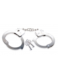 Металлические наручники Beginner s Metal Cuffs - Pipedream - купить с доставкой в Калининграде