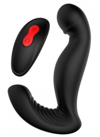 Черный вибромассажер простаты SWIRLING P-PLEASER - Dream Toys - в Калининграде купить с доставкой