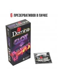 Ароматизированные презервативы DOMINO  Фруктовый слот  - 6 шт. - Domino - купить с доставкой в Калининграде