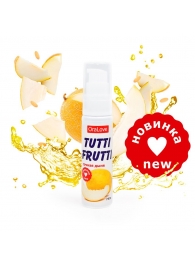 Гель-смазка Tutti-frutti со вкусом сочной дыни - 30 гр. - Биоритм - купить с доставкой в Калининграде