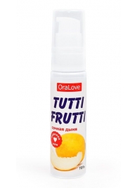 Гель-смазка Tutti-frutti со вкусом сочной дыни - 30 гр. - Биоритм - купить с доставкой в Калининграде
