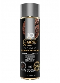 Лубрикант с ароматом шоколада JO GELATO DECADENT DOUBLE CHOCOLATE - 120 мл. - System JO - купить с доставкой в Калининграде