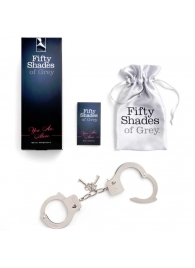 Металлические наручники Metal Handcuffs - Fifty Shades of Grey - купить с доставкой в Калининграде