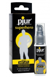 Сыворотка-пролонгатор pjur SUPERHERO Delay Serum - 20 мл. - Pjur - купить с доставкой в Калининграде