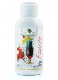 Интимный гель-смазка JUICY FRUIT с ароматом энергетика - 100 мл. - БиоМед - купить с доставкой в Калининграде