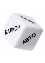 Игральный кубик  Места любви - Eromantica - купить с доставкой в Калининграде