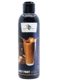 Интимный гель-смазка JUICY FRUIT с ароматом молочного шоколада - 200 мл. - БиоМед - купить с доставкой в Калининграде