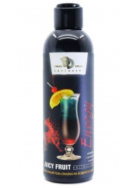 Интимный гель-смазка JUICY FRUIT с ароматом энергетика - 200 мл. - БиоМед - купить с доставкой в Калининграде