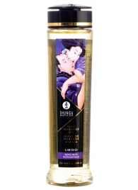 Массажное масло Libido Exotic Fruits с ароматом экзотических фруктов - 240 мл. - Shunga - купить с доставкой в Калининграде
