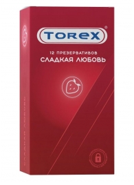 Презервативы Torex  Сладкая любовь  с ароматом клубники - 12 шт. - Torex - купить с доставкой в Калининграде