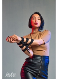 Черная веревка Do Not Disturb - 5 м. - Lola Games - купить с доставкой в Калининграде