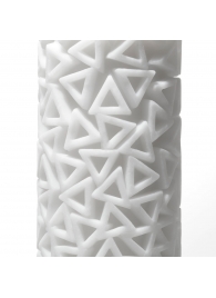 Белый 3D мастурбатор PILE - Tenga - в Калининграде купить с доставкой