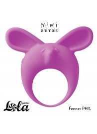 Фиолетовое эрекционное кольцо Fennec Phil - Lola Games - в Калининграде купить с доставкой
