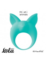 Зеленое эрекционное кольцо Kitten Kyle - Lola Games - в Калининграде купить с доставкой