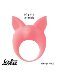 Оранжевое эрекционное кольцо Kitten Kyle - Lola Games - в Калининграде купить с доставкой