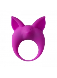 Фиолетовое эрекционное кольцо Kitten Kyle - Lola Games - в Калининграде купить с доставкой