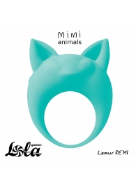 Зеленое эрекционное кольцо Lemur Remi - Lola Games - в Калининграде купить с доставкой