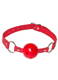 Красный кляп-шарик Firecracker - Lola Games - купить с доставкой в Калининграде