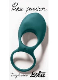 Зеленое эрекционное виброкольцо Daydream - Lola Games - в Калининграде купить с доставкой