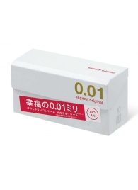 Супер тонкие презервативы Sagami Original 0.01 - 10 шт. - Sagami - купить с доставкой в Калининграде