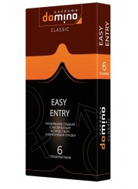 Презервативы с увеличенным количеством смазки DOMINO Easy Entry - 6 шт. - Domino - купить с доставкой в Калининграде