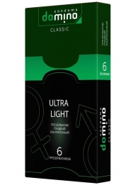 Супертонкие презервативы DOMINO Ultra Light - 6 шт. - Domino - купить с доставкой в Калининграде