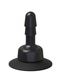 Плаг с присоской для фиксации насадок Deluxe 360° Swivel Suction Cup Plug - Doc Johnson - купить с доставкой в Калининграде