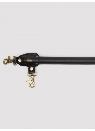 Черная распорка для ног Bound to You Faux Leather Spreader Bar - 50,8 см. - Fifty Shades of Grey - купить с доставкой в Калининграде