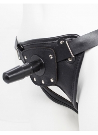 Черный пояс для насадок CLASS STRAP Restyling - LOVETOY (А-Полимер) - купить с доставкой в Калининграде
