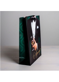 Бумажный пакет «Лучшему!» - 23 х 27 см. - Сима-Ленд - купить с доставкой в Калининграде